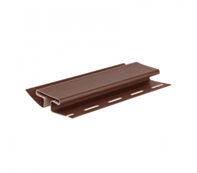 H-профиль Элит для сайдинга, коричневый от производителя  Grand Line по цене 840 р