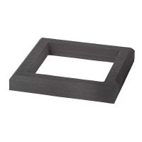 Рамка ДПК для столба 100x100 Графит Рамка ДПК для столба 100x100 Графит