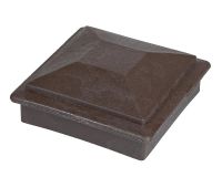 Крышка верхняя ПВХ для столба 125х125 Венге