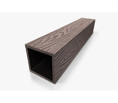 Столб опорный ДПК 100×100 Венге от производителя  Deckart (Россия) по цене 1 057 р