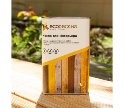 Масло для интерьера от производителя  Ecodecking по цене 680 р