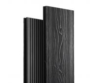 Террасная доска ДПК Топ полнотелая 3D Графит Террасная доска ДПК Топ полнотелая 3D Графит