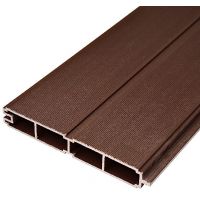 Заборная доска из ДПК VELVET - Шоколад Заборная доска из ДПК VELVET - Шоколад