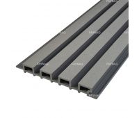 Доска Фасадная из ДПК Nika Рейка Графит