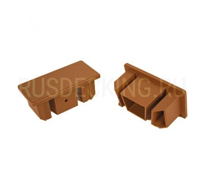 Заглушка для перил торцевая из алюминия от производителя RusDecking по цене 483 р Заглушка для перил торцевая из алюминия от производителя RusDecking по цене 483 р