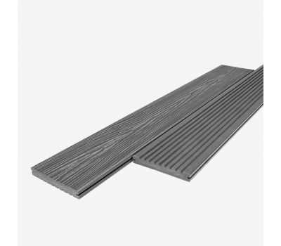 Террасная доска ДПК UnoDeck Solid Серый от производителя  RusDecking по цене 899 р