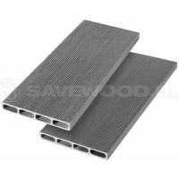 Грядочная доска ДПК с 3D-текстурой SW Rubus Пепельный