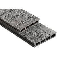 Террасная доска ДПК 3D Virginia/Colorado Тёмно-Серая Террасная доска ДПК 3D Virginia/Colorado Тёмно-Серая