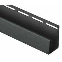 J-профиль фасадный 30 мм Графитовый J-профиль фасадный 30 мм Графитовый