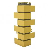 Угол наружный Кирпич клинкерный Желтый Угол наружный Кирпич клинкерный Желтый