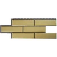 Фасадные панели (цокольный сайдинг) Венецианский камень Песчанный