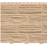 Цокольный сайдинг коллекция Сланец - Сандал