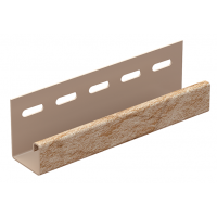 J-планка Стоун-хаус Камень Золотистый J-планка Стоун-хаус Камень Золотистый