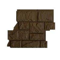 Цокольный сайдинг - Коричневый Цокольный сайдинг - Коричневый