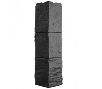 Угол наружный коллекция Блок Тёмно-серый от производителя  Fineber по цене 550 р
