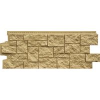 Фасадные панели Стандарт Дикий камень Песочный Фасадные панели Стандарт Дикий камень Песочный