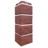 Угол наружный Колотый Камень Элит Корица (белый шов) Угол наружный Колотый Камень Элит Корица (белый шов)