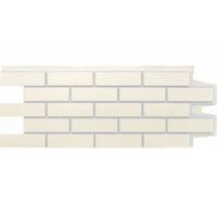 Фасадные панели Премиум клинкерный кирпич Молочный (Пломбирный) Фасадные панели Премиум клинкерный кирпич Молочный (Пломбирный)