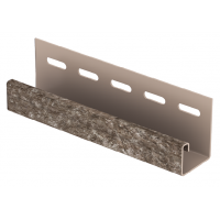 J-планка Стоун Хаус Кварцит Коричневый J-планка Стоун Хаус Кварцит Коричневый