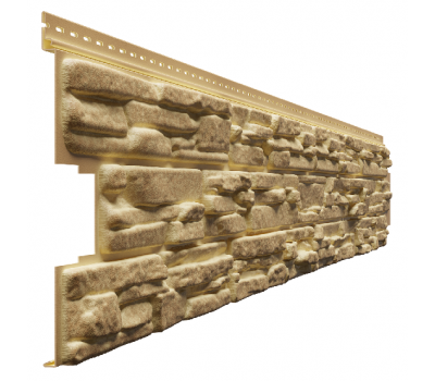 Фасадные панели - серия LUX ROCKY под камень Арахис от производителя  Docke по цене 390 р