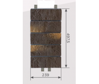 Наличник Обрамление высотой 5 кирпича Аризона