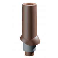 Труба ИЗЛ-125/700 Светло-коричневый (RAL8017) Труба ИЗЛ-125/700 Светло-коричневый (RAL8017)