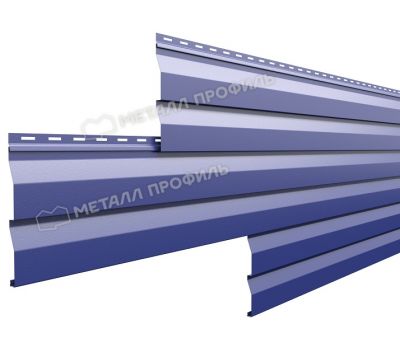 Металлический сайдинг МП СК-14х226 (PURMAN-20-Citrine-0.5) Темно-синий от производителя  Металл Профиль по цене 1 290 р