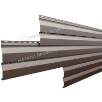 Металлический сайдинг МП СК-14х226 (VikingMP E-20-8017-0.5) Коричневый шоколад Металлический сайдинг МП СК-14х226 (VikingMP E-20-8017-0.5) Коричневый шоколад