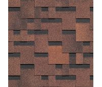 Гибкая черепица ГЕНУЯ Кофе