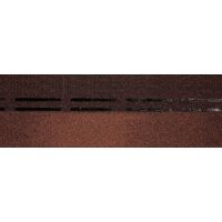 Коньково-карнизная черепица PIE PREMIUM - Кофе