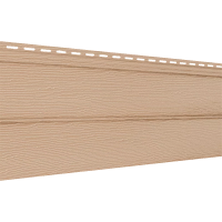 Виниловый сайдинг коллекция Блокхаус (под бревно), Бежевый Виниловый сайдинг коллекция Блокхаус (под бревно), Бежевый