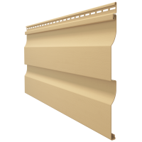 Виниловый сайдинг - серия PREMIUM D4,5D,(Корабельный брус) Карамель Виниловый сайдинг - серия PREMIUM D4,5D,(Корабельный брус) Карамель