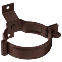 Декоративный хомут трубы под дерево с комплектом крепления RAL 8017 Коричневый matt 125/90 Декоративный хомут трубы под дерево с комплектом крепления RAL 8017 Коричневый matt 125/90
