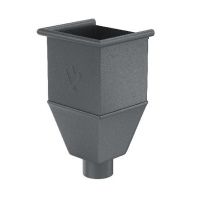 Воронка_водосборная удлиненая RR 23 Маренго matt 150/100 Воронка_водосборная удлиненая RR 23 Маренго matt 150/100