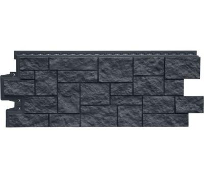 Фасадные панели Стандарт Дикий камень Графит от производителя  Grand Line по цене 440 р