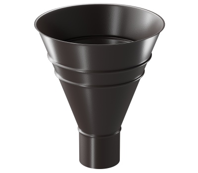 Воронка водосборная круглая ШОКОЛАД (RAL 8019) от производителя Docke по цене 3 319 р Воронка водосборная круглая ШОКОЛАД (RAL 8019) от производителя Docke по цене 3 319 р